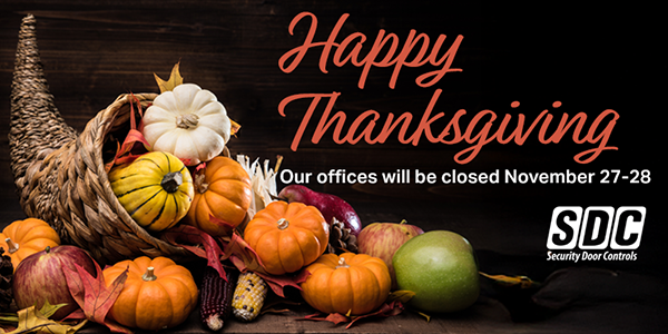 Happy Thanksgiving from SDC