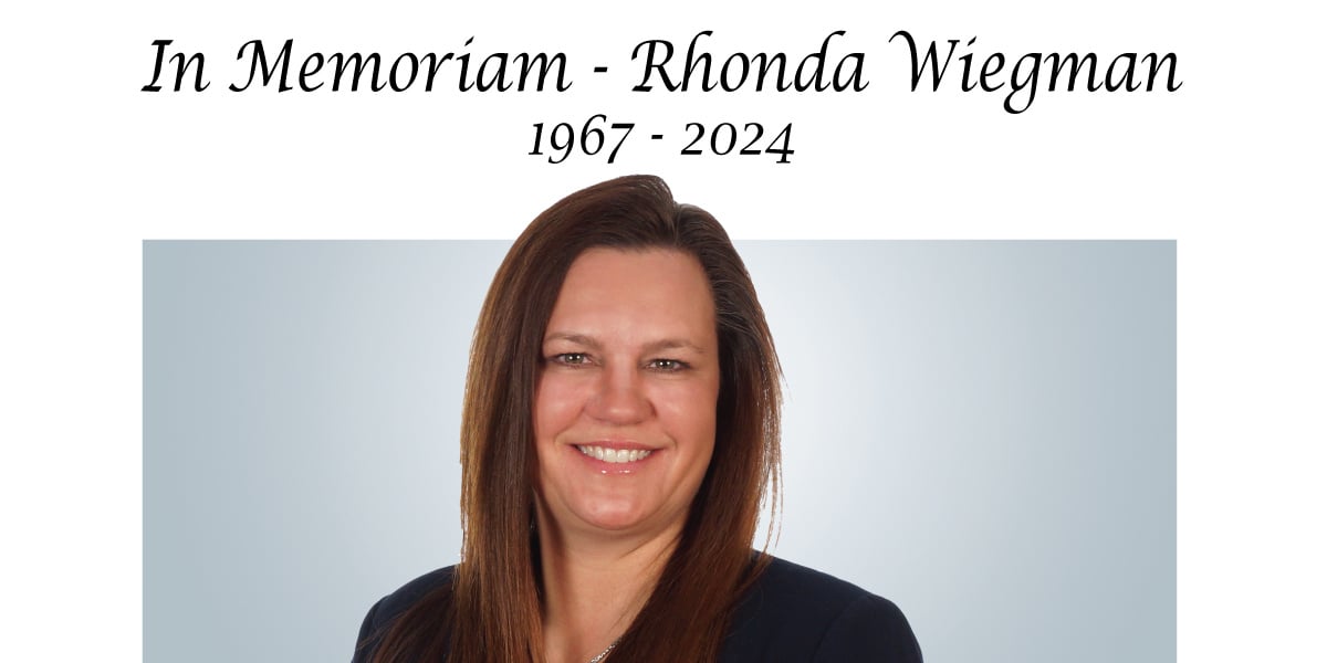 Rhonda Wiegman In Memoriam