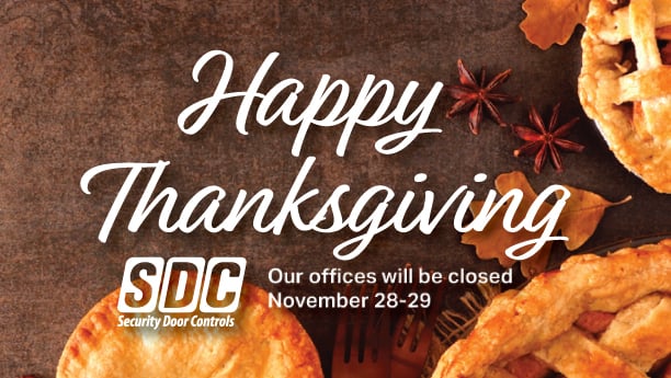 Happy Thanksgiving From SDC's Family to Yours