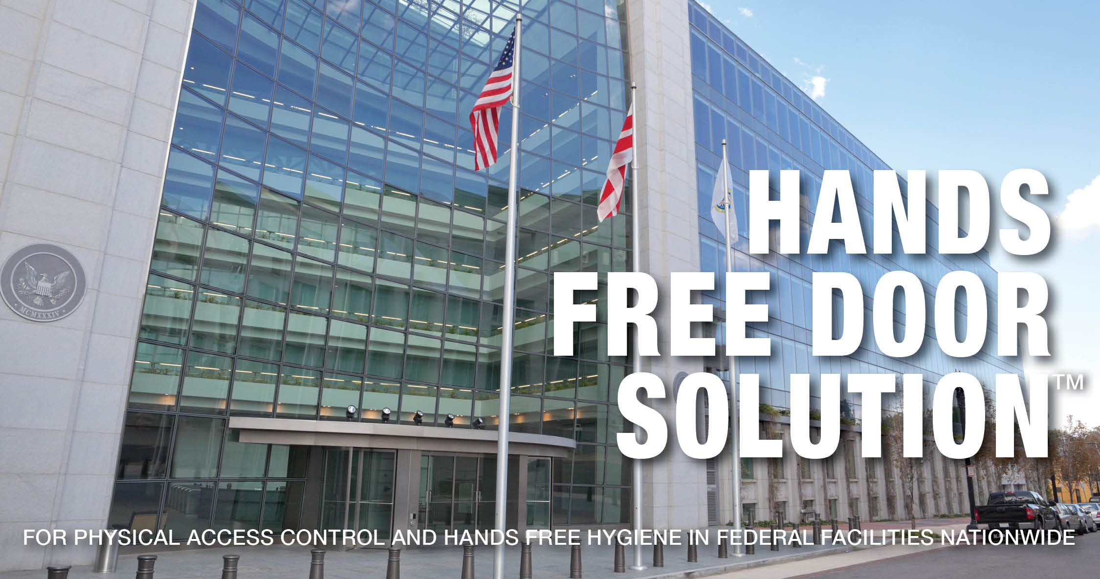 Hands Free Door Solution for federal facilities